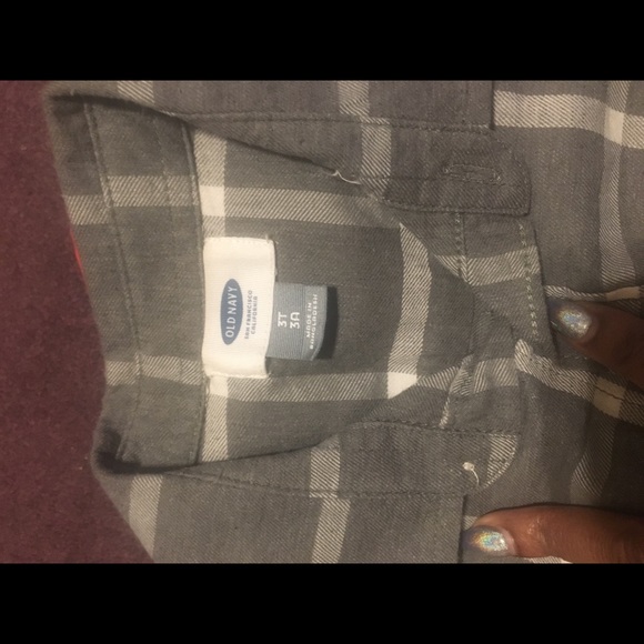 Lot of 5 toddler boy long slv button down shirts - Picture 4 of 6